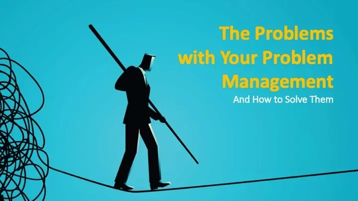 Problem management is f identifying & managing causes of incidents on an IT service.