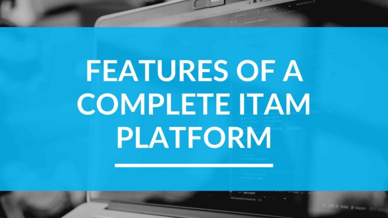 Best ITAM Tools: What Do They Feature? 
