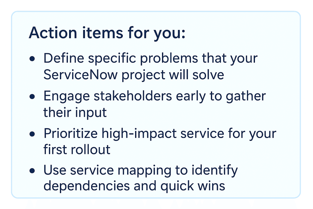 Define the scope and business problem clearly