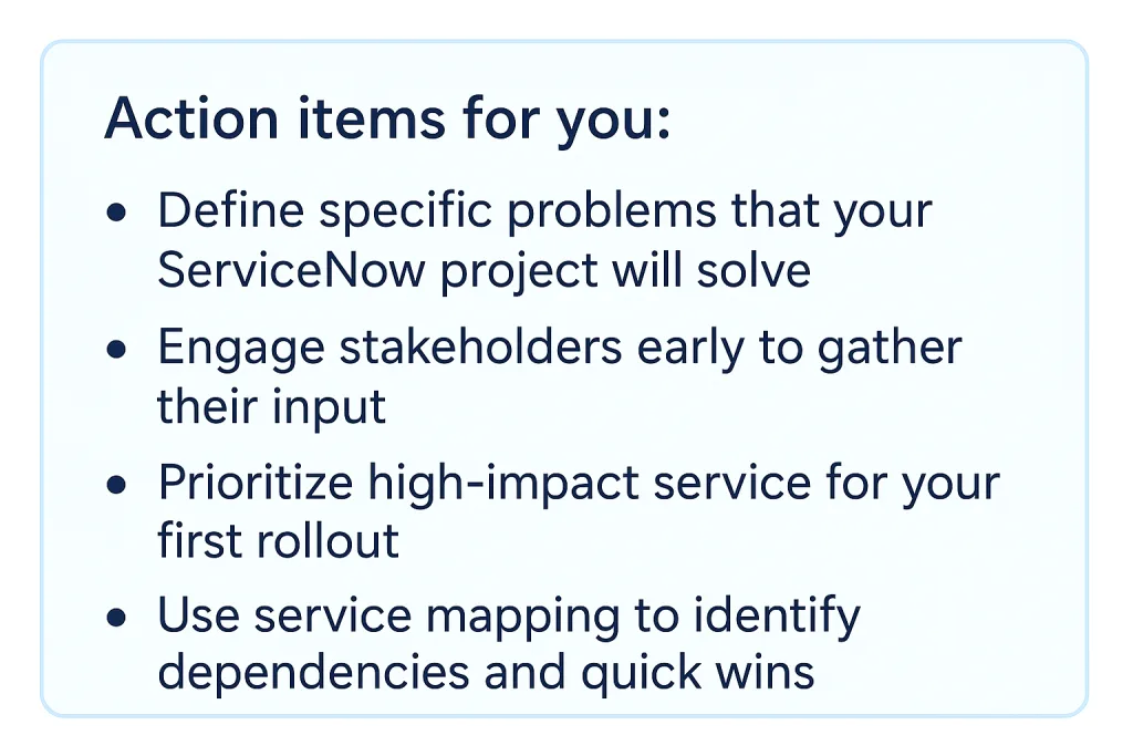 Define the scope and business problem clearly