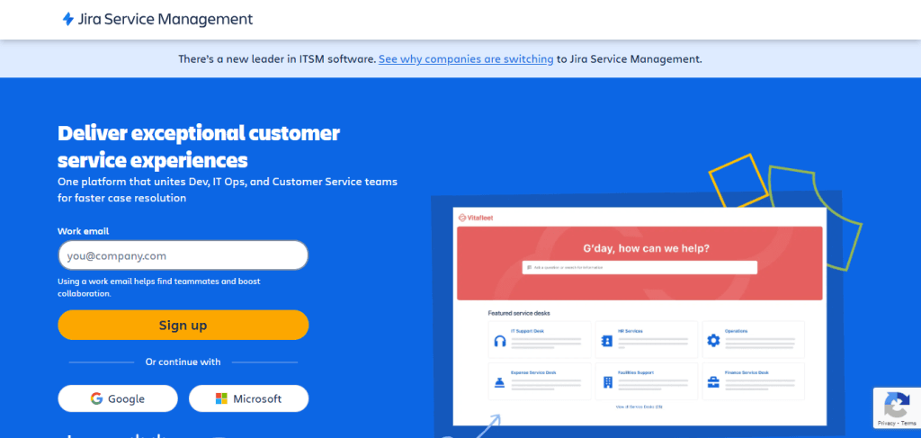 Jira service management