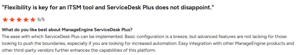 Manage Engine ServiceDesk Plus