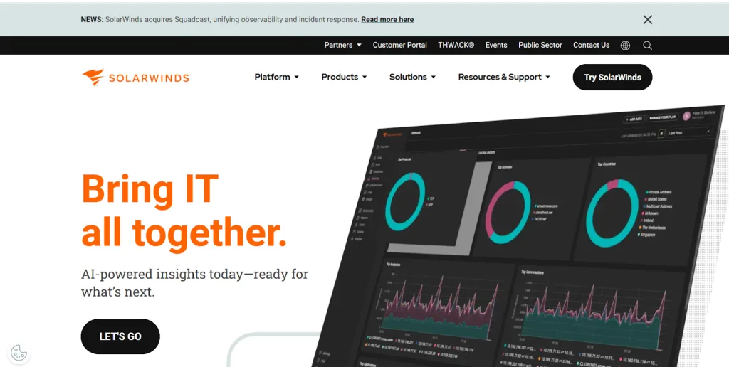 Solarwinds IT asset inventory management