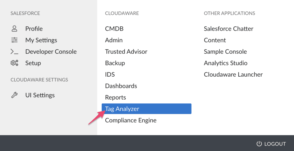 Cloudaware CMDB Tag Analyzer lets you review and manage cloud tagging coverage directly from your Cloudaware account