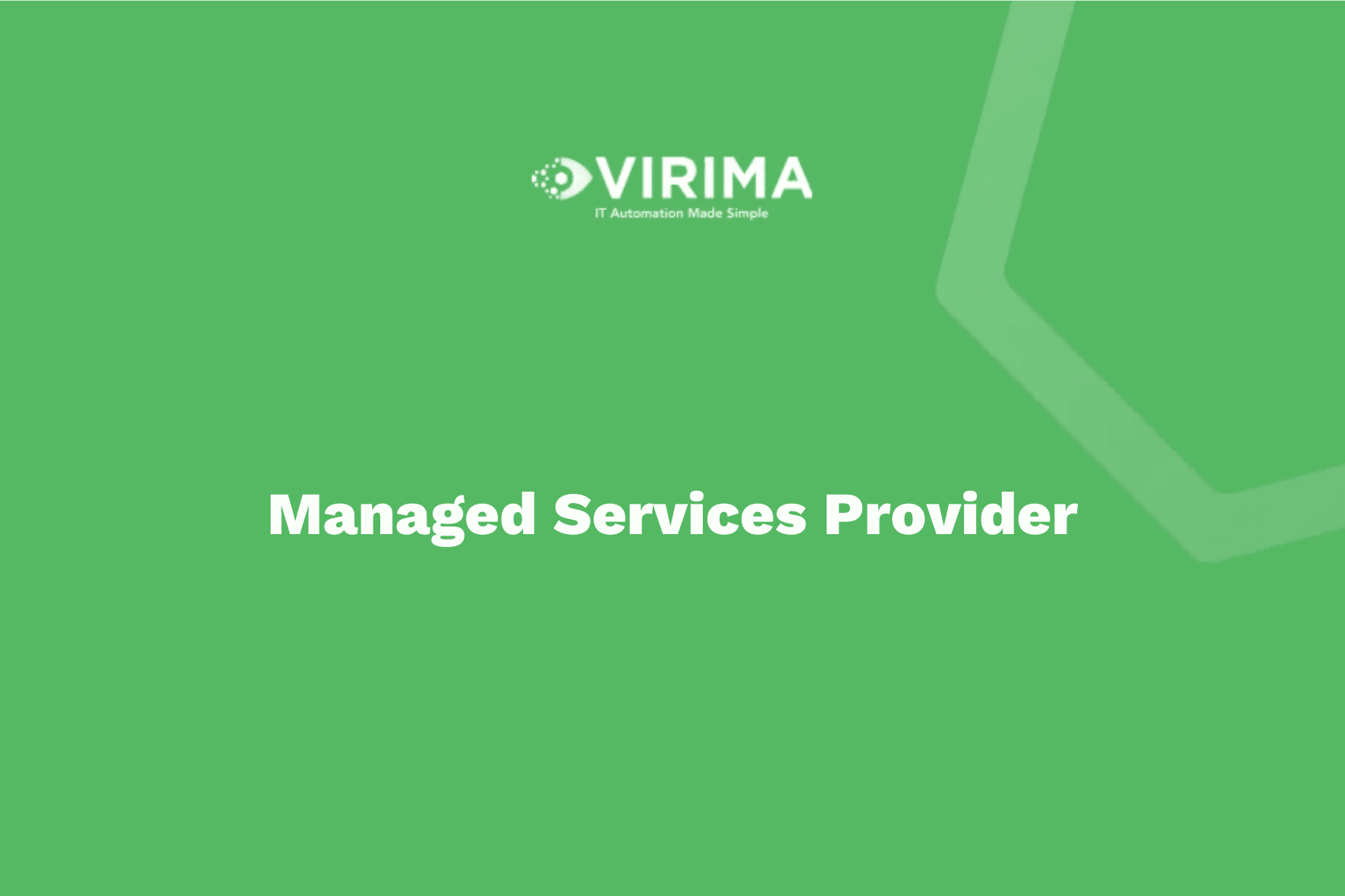 CMDB and IT Discovery Software for MSPs | Virima