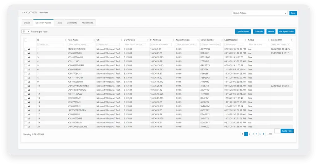 Track software license usage against installations, including device and ownership detailsIT Glue asset management