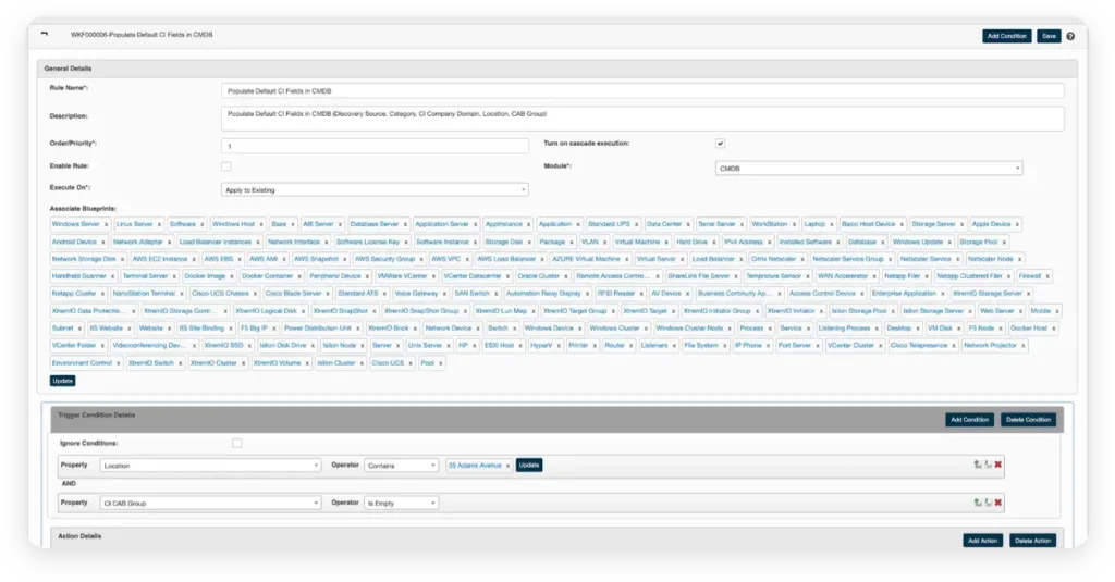 management with a true visual CMDB