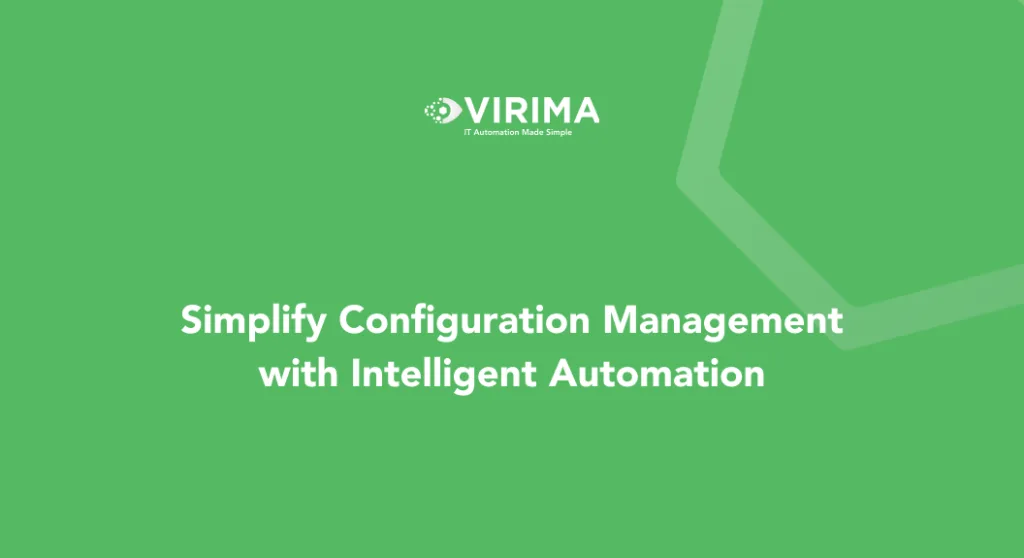 Configuration management use case