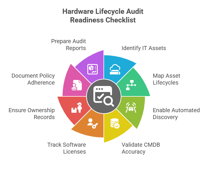 Hardware lifecycle audit readiness checklist