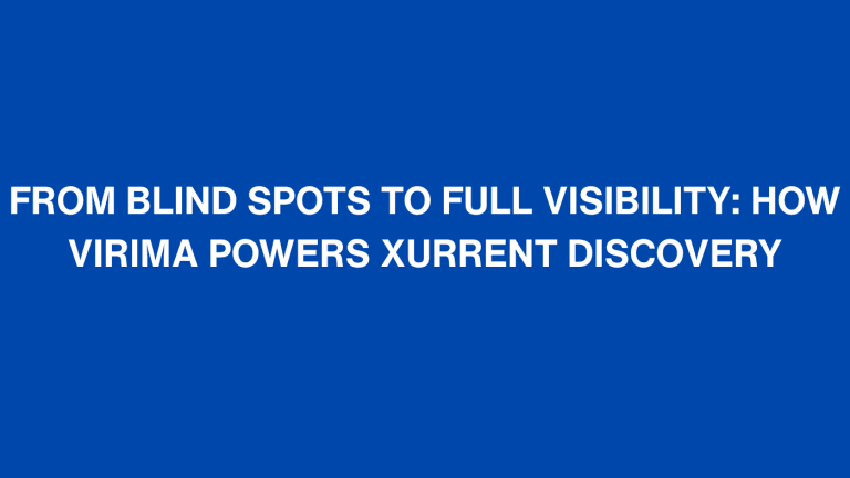 Xurrent asset discovery