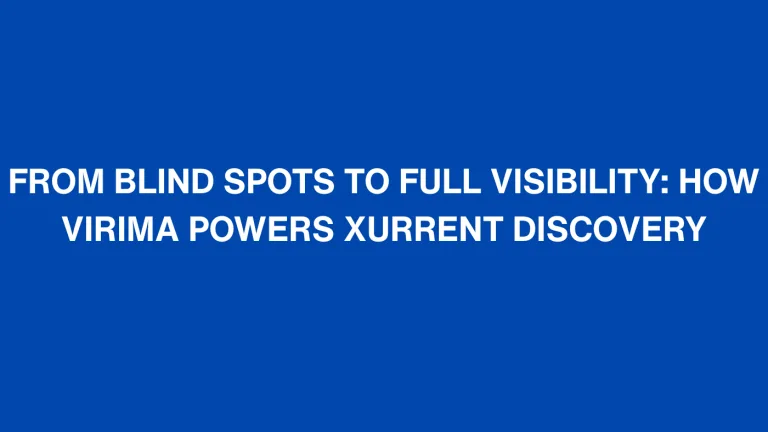Xurrent asset discovery