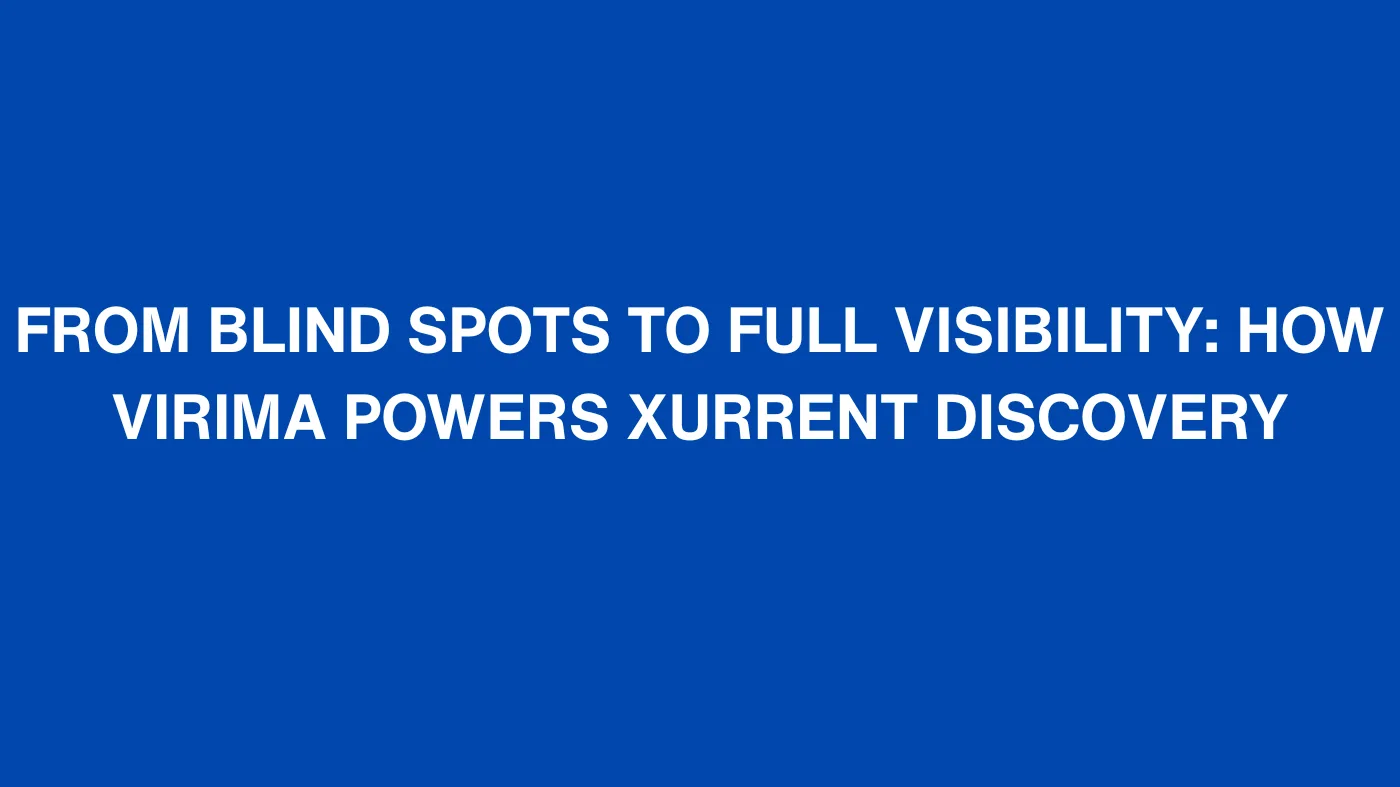 Xurrent asset discovery