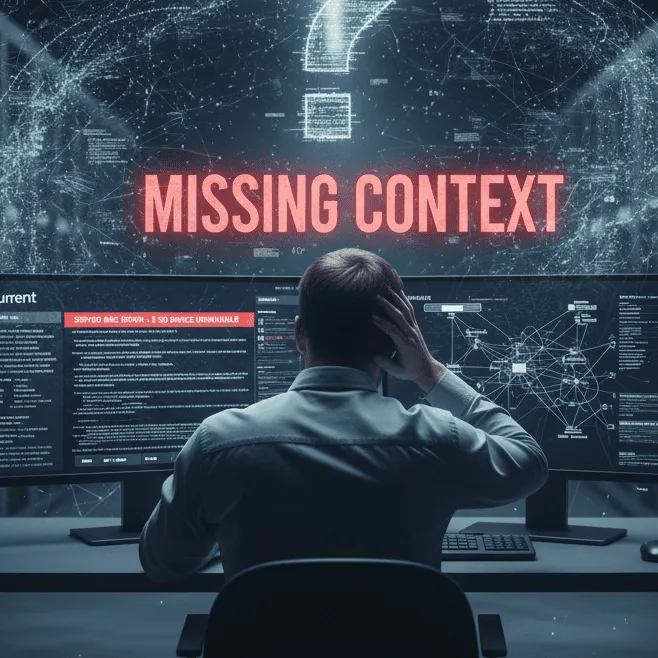 Missing context