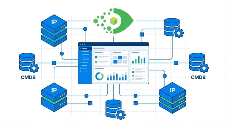 Virima IPAM and CMDB integration FAQ showing IP address management within the configuration database