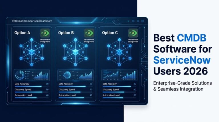 Best CMDB Software for ServiceNow Users in 2026