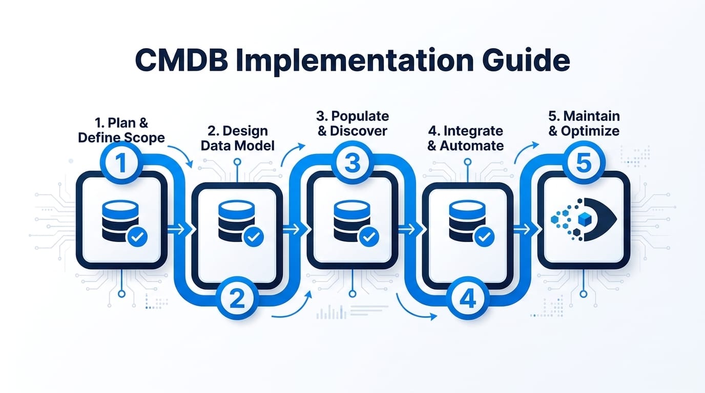 CMDB Implementation Step-by-Step Guide for IT Teams