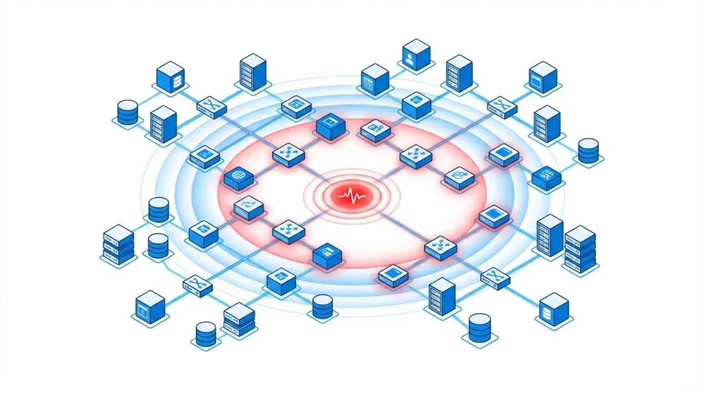 CMDB-backed incident management reducing MTTR with real-time CI data and service maps