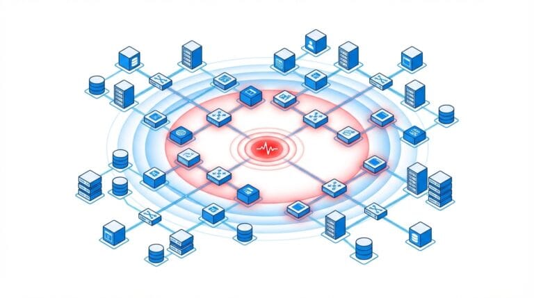 CMDB-backed incident management reducing MTTR with real-time CI data and service maps