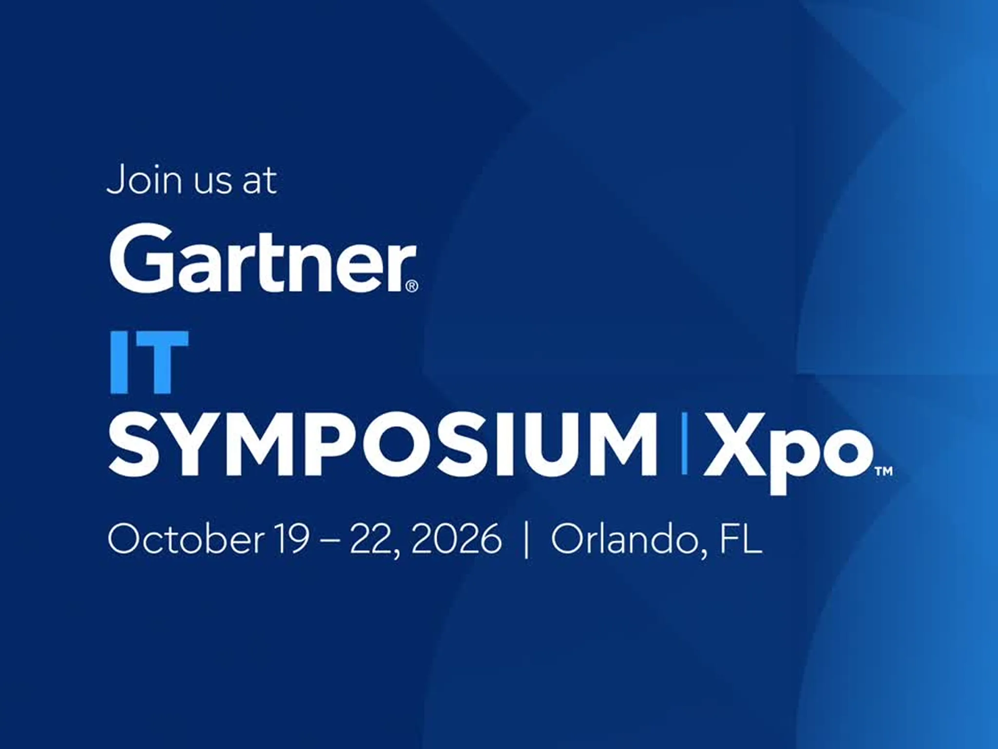 Gartner IT Symposium