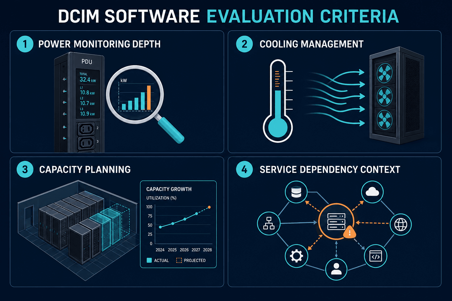 Illustrative Infographic Showing Dcim Ev Illustrative Infographic Showing Dcim Ev — Virima Best Dcim Software