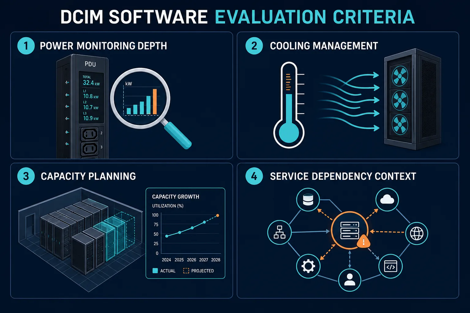 Illustrative Infographic Showing Dcim Ev Illustrative Infographic Showing Dcim Ev — Virima Best Dcim Software