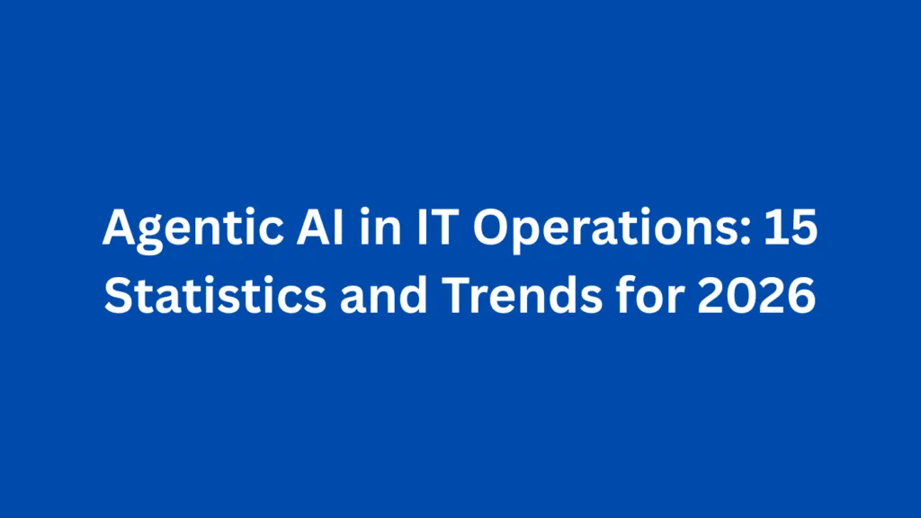 Agentic AI in IT Operations: 15 Statistics and Trends for 2026