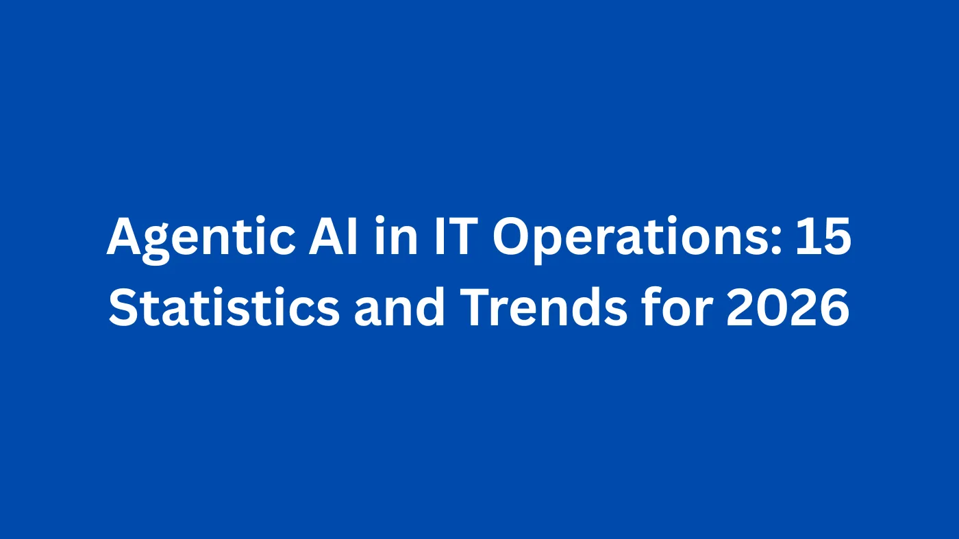 Agentic AI in IT Operations: 15 Statistics and Trends for 2026