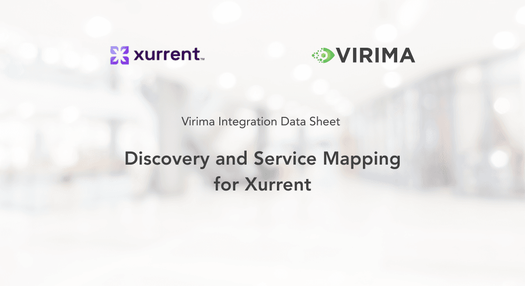 Discovery and Service Mapping for Xurrent