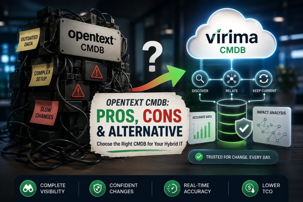 Opentext cmdb vs virima cmdb banner