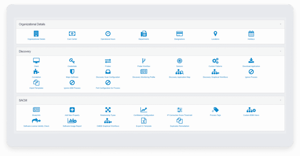 Virima-Admin-Console