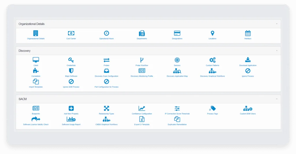 Virima-Admin-Console