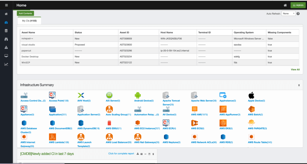 dashboard new