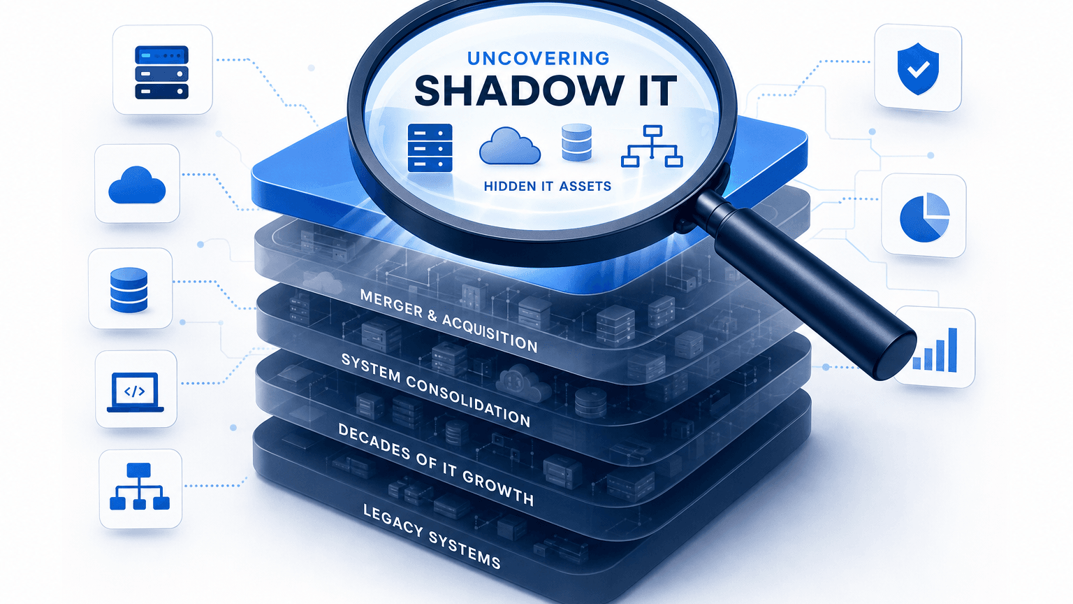 UNCOVERING SHADOW IT BUILT UP ACROSS DECADES OF SYSTEM CONSOLIDATION