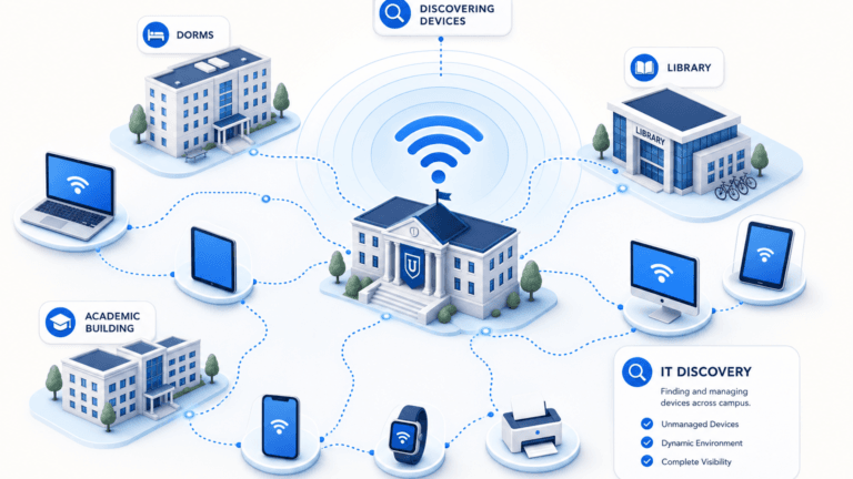 FINDING DEVICES AS STUDENTS AND STAFF CONNECT ACROSS CAMPUS