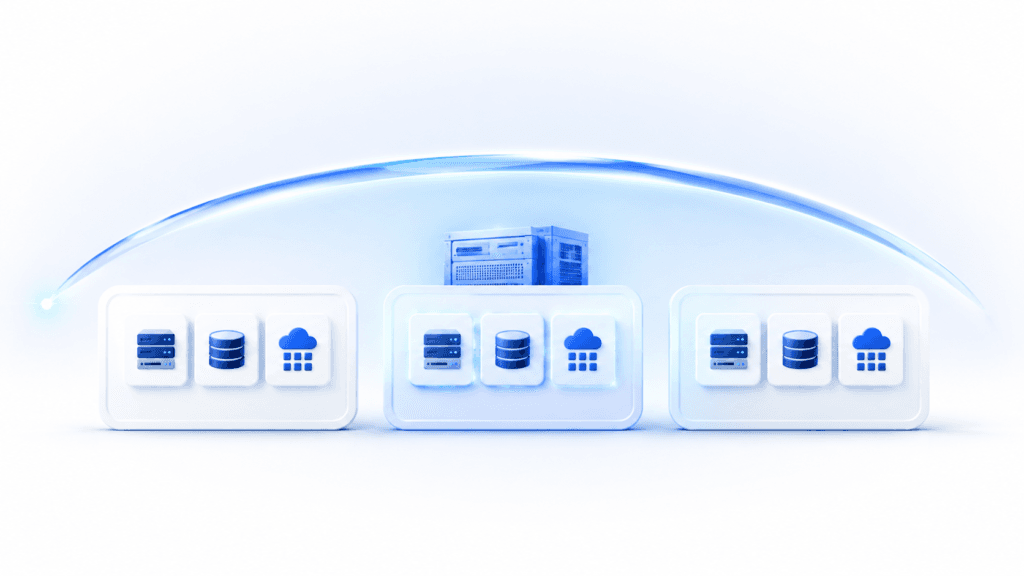 Enterprise discovery scanning departmental inventories and uncovering a hidden legacy system.