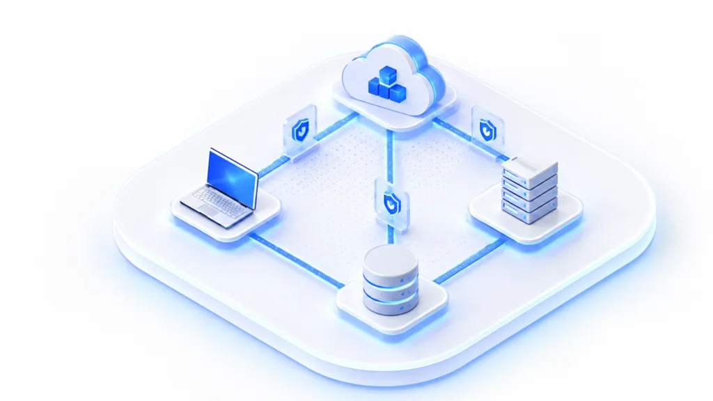 A hidden network path bypasses security boundaries in a zero trust network segmentation environment.
