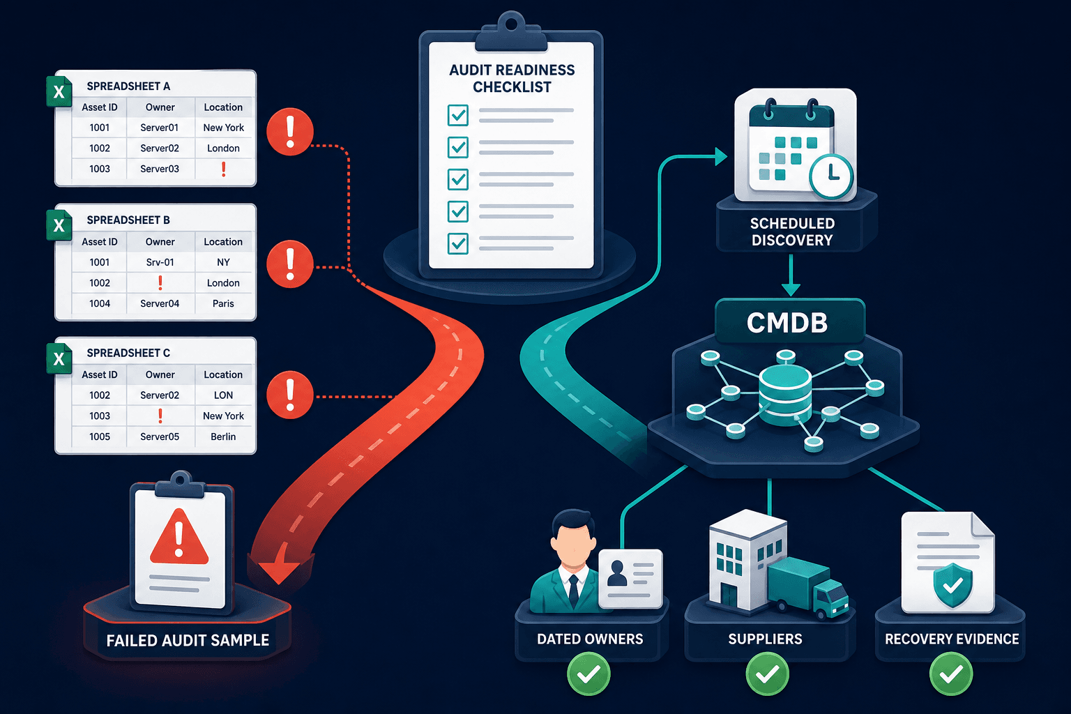 Conceptual Diagram Showing A Checklist C — Nis2 Compliance Checklist Audit Day
