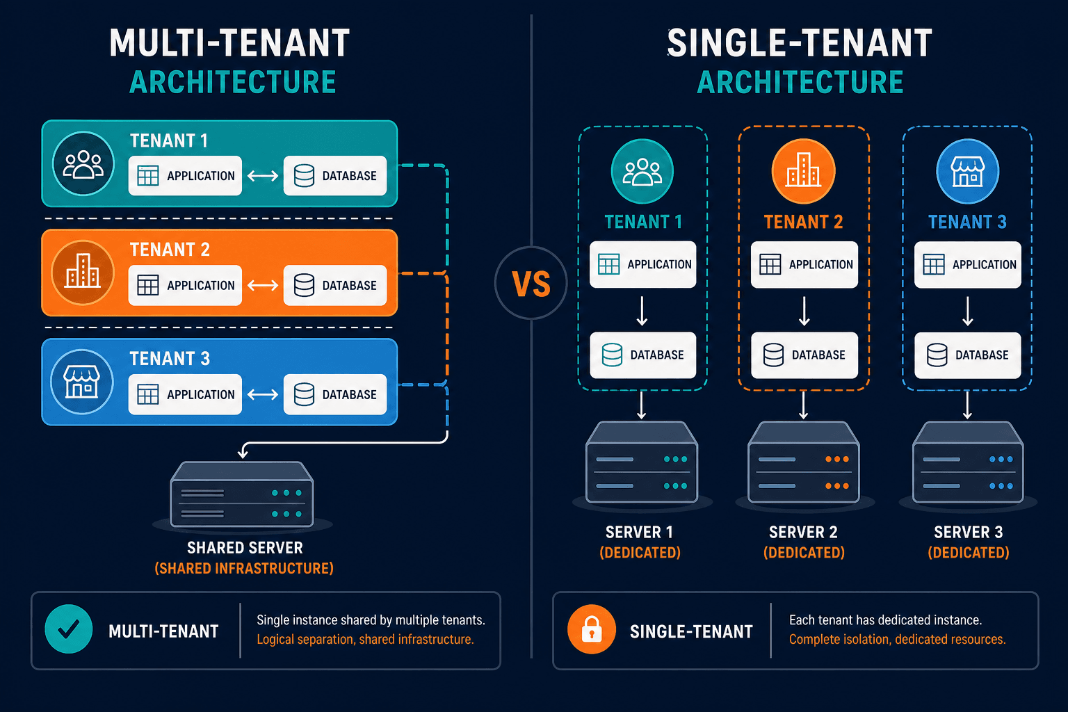 Multi Tenant Shared Application Stack Wi Multi Tenant Shared Application Stack Wi — Single Tenant Vs Multi Tenant