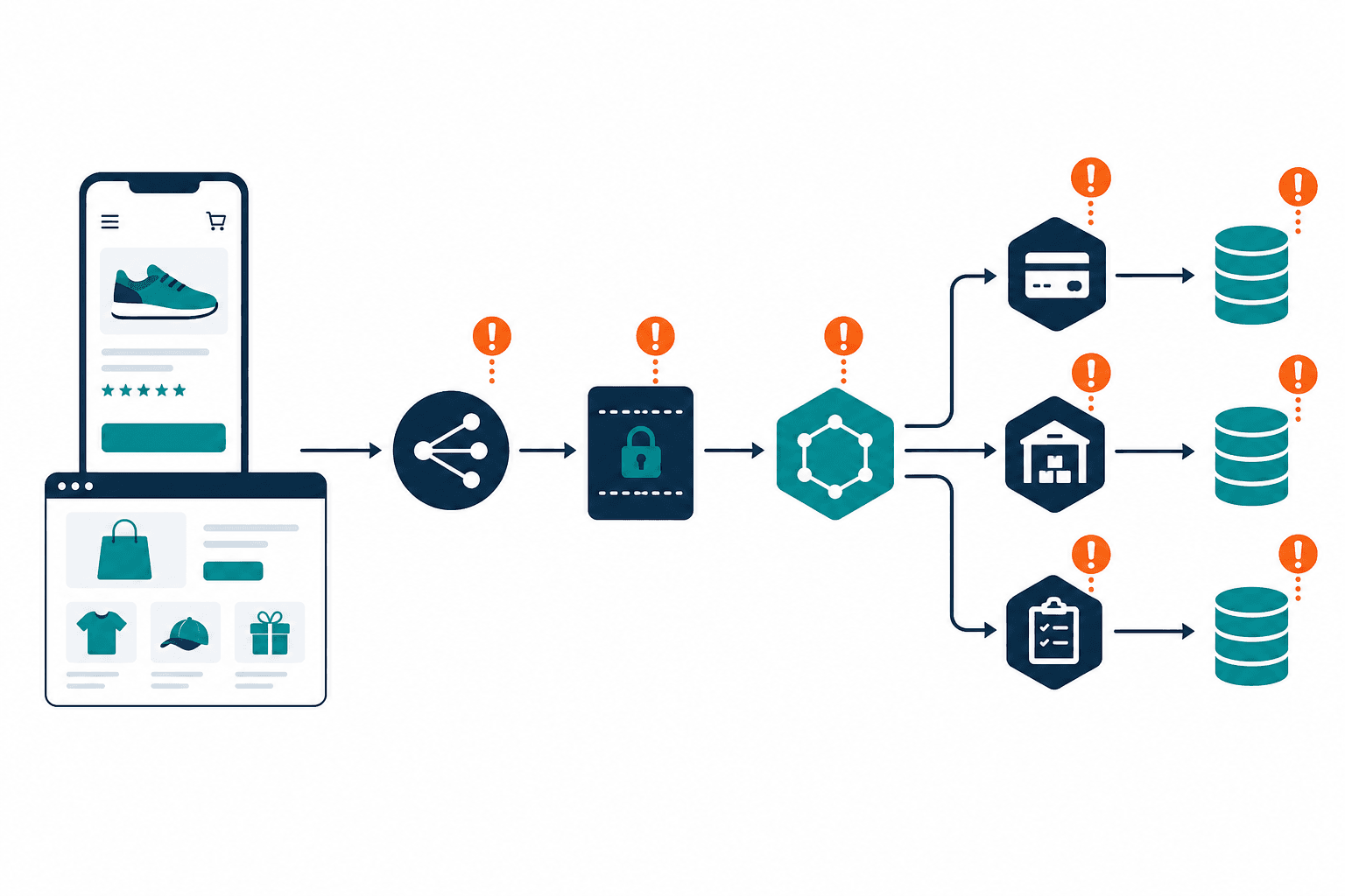 Technical Architecture Flow Chart Showin Technical Architecture Flow Chart Showin — Itom In Retail And E Commerce
