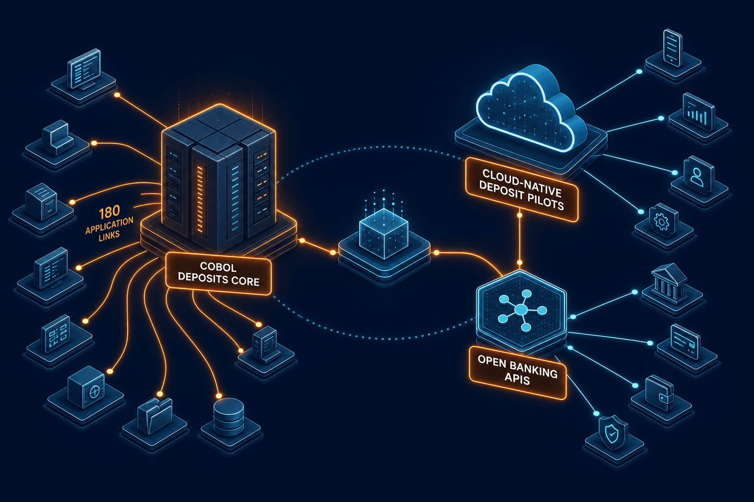 Dual Core Banking Inventory Joining Cobo — Hybrid Cloud Cmdb Charlotte Banking Coexistence