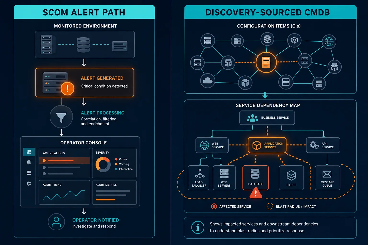 Illustrative Example Of Scom Alert Path — What Is Scom