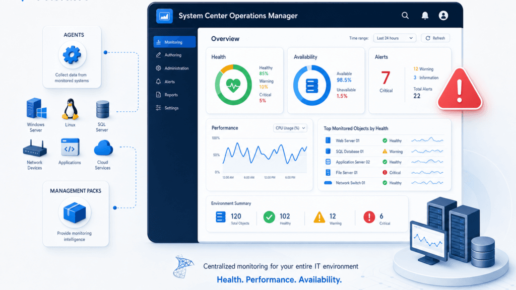 WHAT IS SCOM? SYSTEM CENTER OPERATIONS MANAGER EXPLAINED