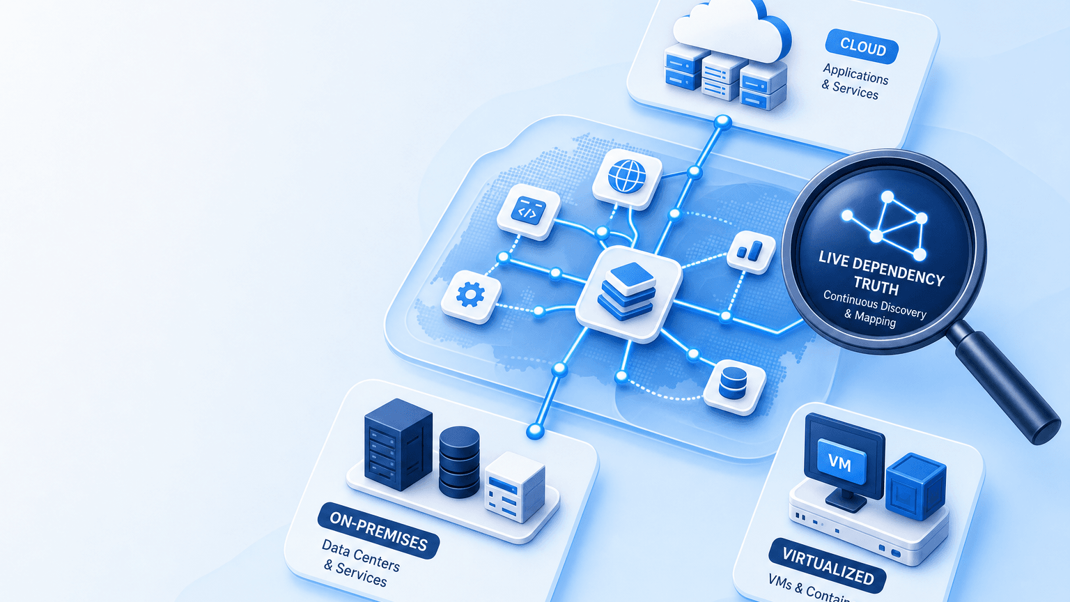 TOP SERVICE MAPPING APPROACHES FOR HYBRID MULTI-TIER APPS STILL FAIL WITHOUT LIVE DEPENDENCY TRUTH