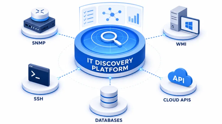 TOP IT DISCOVERY PLATFORMS FOR MULTI-PROTOCOL, MULTI-SOURCE ESTATES