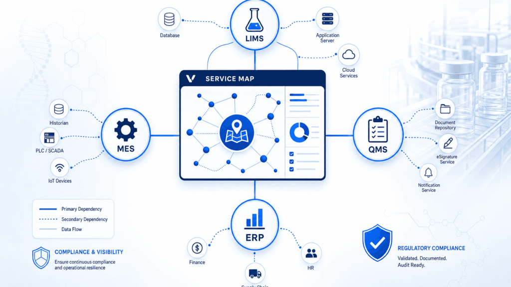 SERVICE MAPPING IN PHARMA AND LIFE SCIENCES: THE DEPENDENCIES REGULATORS CHECK