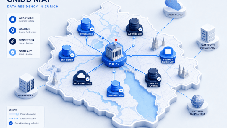 CMDB FOR DATA RESIDENCY IN ZURICH BANKS: DON'T LOSE THE MAP