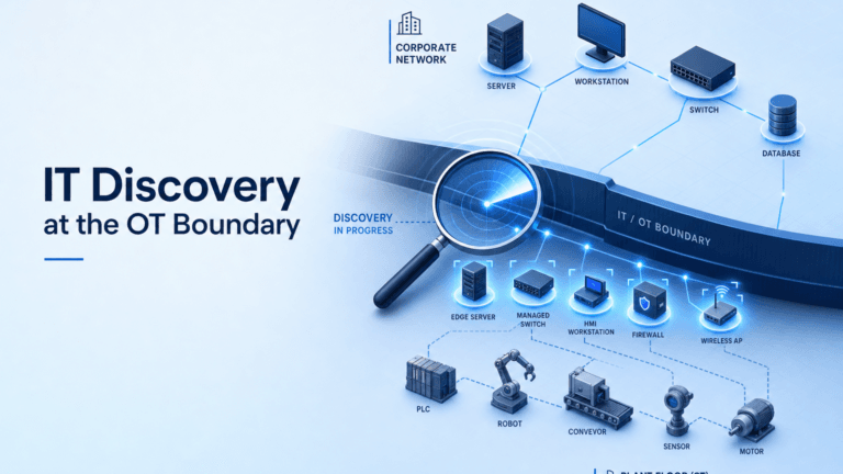 IT DISCOVERY FOR MANUFACTURING: CLOSING THE OT BOUNDARY GAP