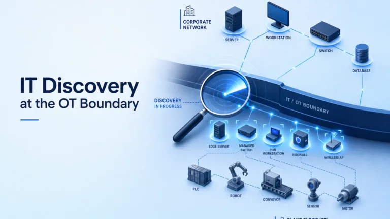 IT DISCOVERY FOR MANUFACTURING: CLOSING THE OT BOUNDARY GAP
