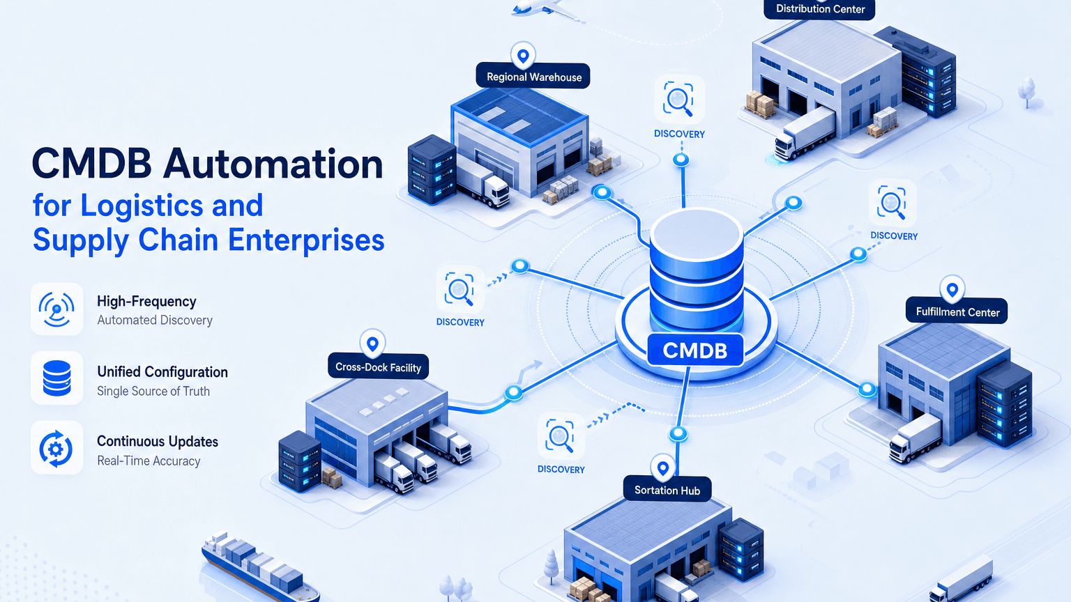 CMDB AUTOMATION FOR ATLANTA'S LOGISTICS AND SUPPLY CHAIN ENTERPRISES