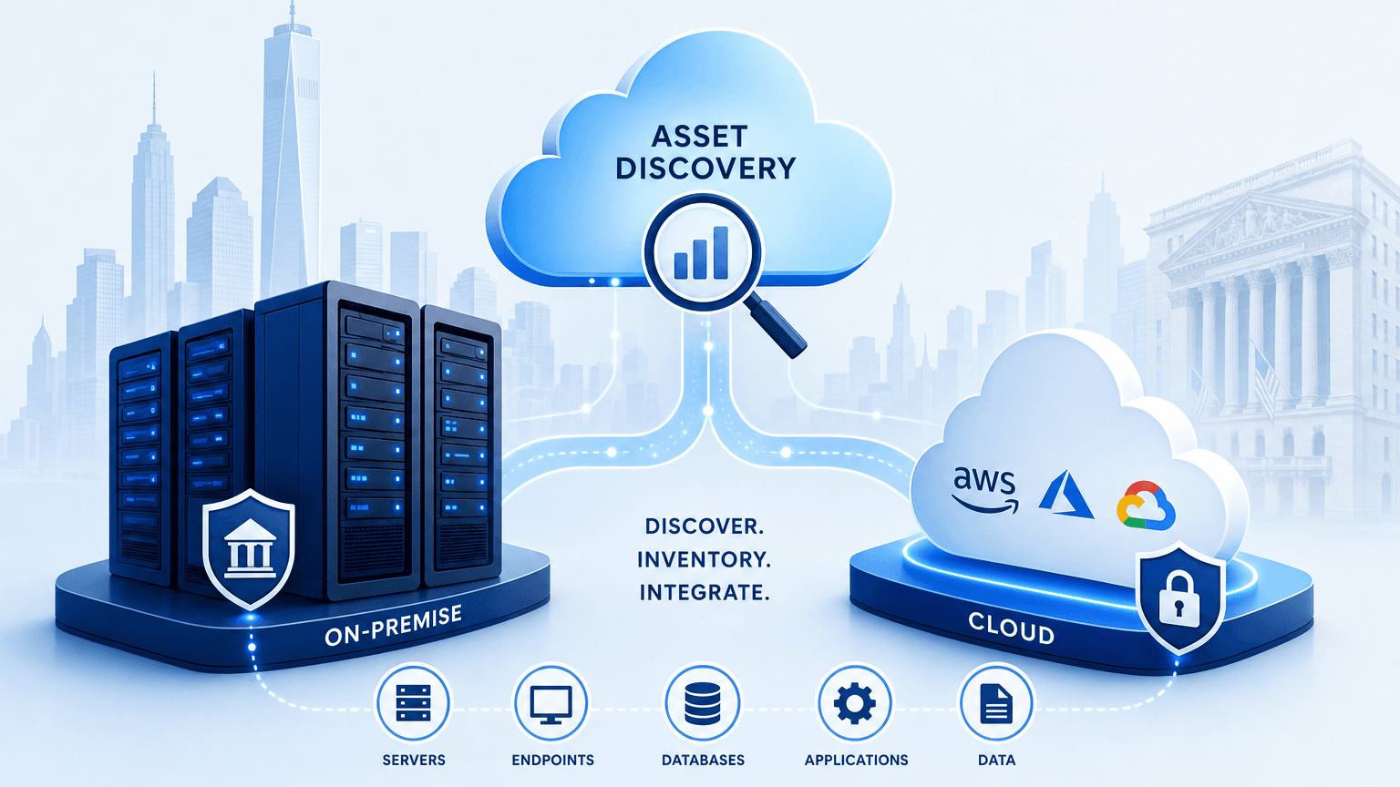 IT ASSET DISCOVERY FOR HYBRID FINANCIAL SERVICES